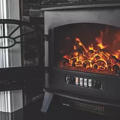 Focal Point ES3000 Black Electric Stove 10 Focal Point ES3000 Black Electric Stove -Underfloor Heating Sales 104PH A3