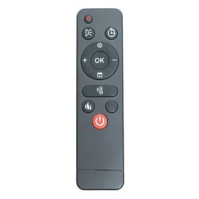 Focal Point Pasadena Grey Remote Control Wall-Mounted Electric Fire 4 Focal Point Pasadena Grey Remote Control Wall-Mounted Electric Fire - Image 2