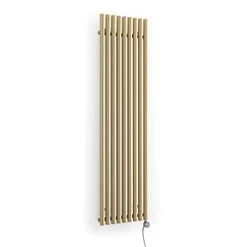Terma Rolo Wall-Mounted Smart Designer Radiator Brass 1000W