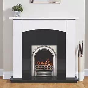 Focal Point Nebraska Fire Surround White 4 Focal Point Nebraska Fire Surround White - Image 2