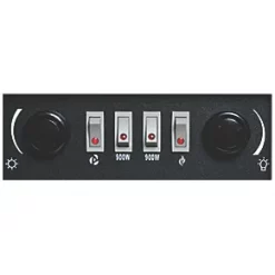 Focal Point ES2000 Black Electric Stove 10 Focal Point ES2000 Black Electric Stove -Underfloor Heating Sales 14528 A3