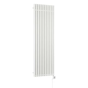 Terma Triga E Wall-Mounted Oil-Filled Radiator Textured White 1000W 580 x 1700mm 4 Terma Triga E Wall-Mounted Oil-Filled Radiator Textured White 1000W 580 x 1700mm - Image 2