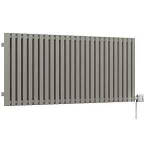 Terma Triga E Wall-Mounted Oil-Filled Radiator Metallic Stone 1000W 1280 x 560mm 4 Terma Triga E Wall-Mounted Oil-Filled Radiator Metallic Stone 1000W 1280 x 560mm - Image 2
