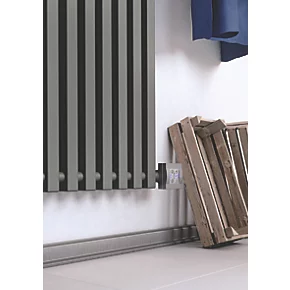 Terma Triga E Wall-Mounted Oil-Filled Radiator Metallic Stone 1000W 1280 x 560mm 7 Terma Triga E Wall-Mounted Oil-Filled Radiator Metallic Stone 1000W 1280 x 560mm - Image 5