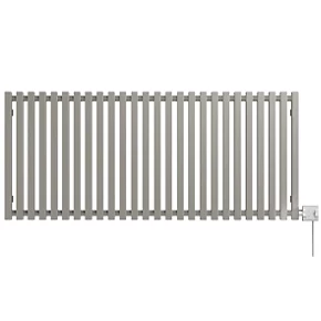 Terma Triga E Wall-Mounted Oil-Filled Radiator Metallic Stone 1000W 1280 x 560mm 3 Terma Triga E Wall-Mounted Oil-Filled Radiator Metallic Stone 1000W 1280 x 560mm