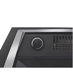 Glen Fulford Stainless Steel / Black Switch Control Plug-In Electric Inset Fire 12 Glen Fulford Stainless Steel / Black Switch Control Plug-In Electric Inset Fire -Underfloor Heating Sales 158JK A4