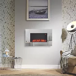 Focal Point Osmington Mirror Remote Control Wall-Mounted Electric Fire 13 Focal Point Osmington Mirror Remote Control Wall-Mounted Electric Fire -Underfloor Heating Sales 1760G A5