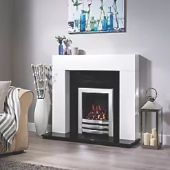 Focal Point Wichita Fire Surround White 8 Focal Point Wichita Fire Surround White -Underfloor Heating Sales 1832G A3