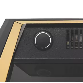 Glen Crofton Brass Switch Control Plug-In Electric Inset Fire 8 Glen Crofton Brass Switch Control Plug-In Electric Inset Fire - Image 6