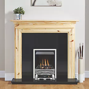 Focal Point Charlottesville Fire Surround Pine Veneer 4 Focal Point Charlottesville Fire Surround Pine Veneer - Image 2