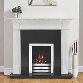 Focal Point Woodthorpe Fire Surround White 4 Focal Point Woodthorpe Fire Surround White - Image 2