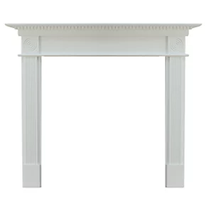 Focal Point Woodthorpe Fire Surround White 3 Focal Point Woodthorpe Fire Surround White