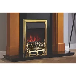Focal Point Blenheim Brass Remote Control Freestanding, Semi-Recessed or Fully Inset Electric Fire 9 Focal Point Blenheim Brass Remote Control Freestanding, Semi-Recessed or Fully Inset Electric Fire -Underfloor Heating Sales 258HP A2