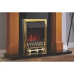Focal Point Blenheim Brass Remote Control Freestanding, Semi-Recessed or Fully Inset Electric Fire 10 Focal Point Blenheim Brass Remote Control Freestanding, Semi-Recessed or Fully Inset Electric Fire -Underfloor Heating Sales 258HP A3