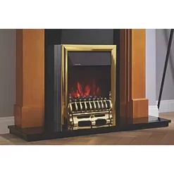 Focal Point Blenheim Brass Remote Control Freestanding, Semi-Recessed or Fully Inset Electric Fire 11 Focal Point Blenheim Brass Remote Control Freestanding, Semi-Recessed or Fully Inset Electric Fire -Underfloor Heating Sales 258HP A4