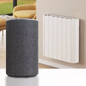 TCP Wall-Mounted Smart Wi-Fi Digital Oil-Filled Electric Radiator White 1500W 6 TCP Wall-Mounted Smart Wi-Fi Digital Oil-Filled Electric Radiator White 1500W - Image 4