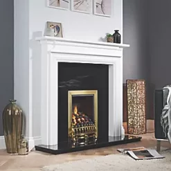 Focal Point Charlottesville Fire Surround White 9 Focal Point Charlottesville Fire Surround White -Underfloor Heating Sales 3110G A3