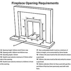 Focal Point Elysee Chrome Rotary Control Inset Gas High Efficiency Fire 12 Focal Point Elysee Chrome Rotary Control Inset Gas High Efficiency Fire -Underfloor Heating Sales 3456G A4