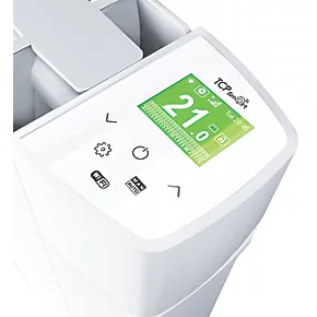 TCP Wall-Mounted Smart Wi-Fi Digital Oil-Filled Electric Radiator White 500W 4 TCP Wall-Mounted Smart Wi-Fi Digital Oil-Filled Electric Radiator White 500W - Image 2