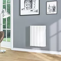TCP Wall-Mounted Smart Wi-Fi Digital Oil-Filled Electric Radiator White 500W 7 TCP Wall-Mounted Smart Wi-Fi Digital Oil-Filled Electric Radiator White 500W -Underfloor Heating Sales 346KR A2