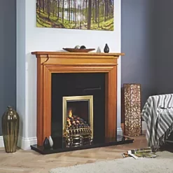 Focal Point Blenheim Brass Rotary Control Inset Gas Full Depth Fire 13 Focal Point Blenheim Brass Rotary Control Inset Gas Full Depth Fire -Underfloor Heating Sales 38993 A5
