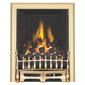 Focal Point Blenheim Brass Rotary Control Inset Gas Full Depth Fire 3 Focal Point Blenheim Brass Rotary Control Inset Gas Full Depth Fire