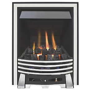 Focal Point Elysee Chrome Rotary Control Inset Gas Multiflue Fire 3 Focal Point Elysee Chrome Rotary Control Inset Gas Multiflue Fire