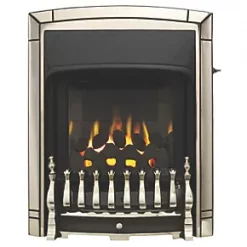 Valor Dream Slimline Pale Gold Slide Control Inset Gas Fire