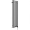 Terma Rolo-Room-E Wall-Mounted Oil-Filled Radiator Grey / Silver 1000W 480 x 1800mm 2 Terma Rolo-Room-E Wall-Mounted Oil-Filled Radiator Grey / Silver 1000W 480 x 1800mm -Underfloor Heating Sales 421HR P