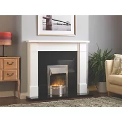 Dimplex Dakota Silver Switch Control Inset Electric Fire 9 Dimplex Dakota Silver Switch Control Inset Electric Fire -Underfloor Heating Sales 4323F A3