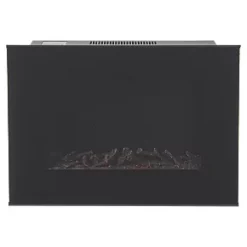 Lingga Black Remote Control Wall-Hung Electric Fire 9 Lingga Black Remote Control Wall-Hung Electric Fire -Underfloor Heating Sales 443GF A2