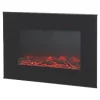 Lingga Black Remote Control Wall-Hung Electric Fire 1 Lingga Black Remote Control Wall-Hung Electric Fire -Underfloor Heating Sales 443GF P