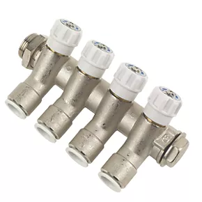 JG Speedfit 4 Port Modular Manifold Silver 3 JG Speedfit 4 Port Modular Manifold Silver