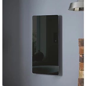 Towelrads Vetro Electric Glass Infrared Designer Radiator 1000 x 500mm Black 2388BTU 3 Towelrads Vetro Electric Glass Infrared Designer Radiator 1000 x 500mm Black 2388BTU