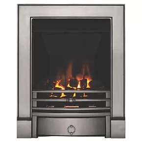 Focal Point Soho Chrome Rotary Control Inset Gas Multiflue Fire 3 Focal Point Soho Chrome Rotary Control Inset Gas Multiflue Fire