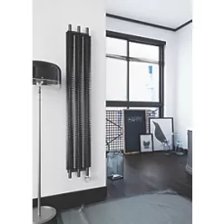 Terma Ribbon VE Wall-Mounted Oil-Filled Radiator Grey / Silver 600W 290 x 1800mm 7 Terma Ribbon VE Wall-Mounted Oil-Filled Radiator Grey / Silver 600W 290 x 1800mm -Underfloor Heating Sales 512HR A2