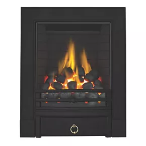 Focal Point Soho Black Rotary Control Inset Gas Full Depth Fire 3 Focal Point Soho Black Rotary Control Inset Gas Full Depth Fire