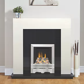 Focal Point Lulworth Stainless Steel Slide Control Inset Gas Full Depth Fire 4 Focal Point Lulworth Stainless Steel Slide Control Inset Gas Full Depth Fire - Image 2