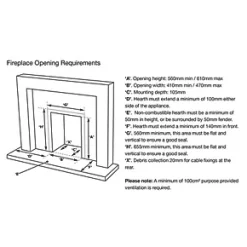 Focal Point Lulworth Stainless Steel Rotary Control Gas Inset Flueless Fire 10 Focal Point Lulworth Stainless Steel Rotary Control Gas Inset Flueless Fire -Underfloor Heating Sales 51560 A3