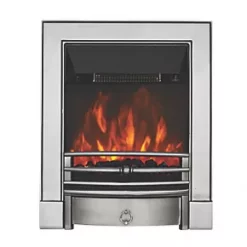 Focal Point Soho Chrome Switch Control Freestanding Electric Fire