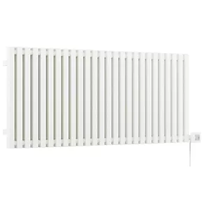 Terma Triga E Wall-Mounted Oil-Filled Radiator Textured White 1000W 1280 x 560mm 4 Terma Triga E Wall-Mounted Oil-Filled Radiator Textured White 1000W 1280 x 560mm - Image 2