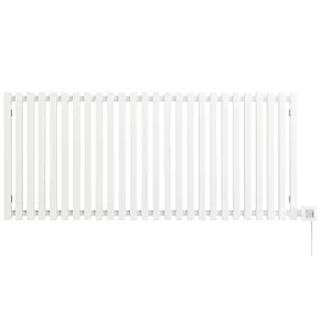 Terma Triga E Wall-Mounted Oil-Filled Radiator Textured White 1000W 1280 x 560mm 3 Terma Triga E Wall-Mounted Oil-Filled Radiator Textured White 1000W 1280 x 560mm