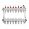 JG Underfloor 7 Port Underfloor Heating Manifold Brushed Steel 2 JG Underfloor 7 Port Underfloor Heating Manifold Brushed Steel -Underfloor Heating Sales 598TY P