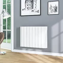 TCP Wall-Mounted Smart Wi-Fi Digital Oil-Filled Electric Radiator White 1000W 7 TCP Wall-Mounted Smart Wi-Fi Digital Oil-Filled Electric Radiator White 1000W -Underfloor Heating Sales 599KR A2