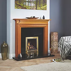 Focal Point Charlottesville Fire Surround Oak Veneer 7 Focal Point Charlottesville Fire Surround Oak Veneer - Image 5