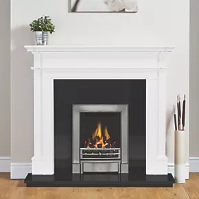 Focal Point Montana Fire Surround White 4 Focal Point Montana Fire Surround White - Image 2