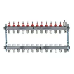 JG Speedfit 12 Port Manifold Set Chrome