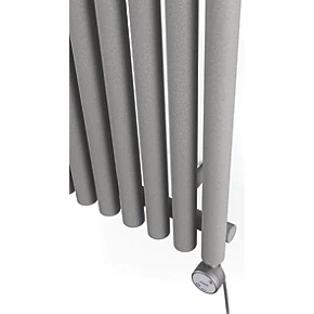Terma Rolo-Room-E Wall-Mounted Oil-Filled Radiator Grey / Silver 1000W 480 x 1800mm 6 Terma Rolo-Room-E Wall-Mounted Oil-Filled Radiator Grey / Silver 1000W 480 x 1800mm - Image 4