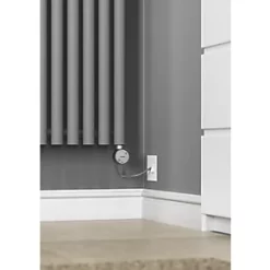 Terma Rolo-Room-E Wall-Mounted Oil-Filled Radiator Grey / Silver 1000W 480 x 1800mm 13 Terma Rolo-Room-E Wall-Mounted Oil-Filled Radiator Grey / Silver 1000W 480 x 1800mm -Underfloor Heating Sales 629HR A5