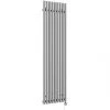 Terma Rolo-Room-E Wall-Mounted Oil-Filled Radiator Grey / Silver 1000W 480 x 1800mm 2 Terma Rolo-Room-E Wall-Mounted Oil-Filled Radiator Grey / Silver 1000W 480 x 1800mm -Underfloor Heating Sales 629HR P